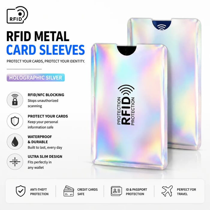 RFID Blocking Sleeves Set
