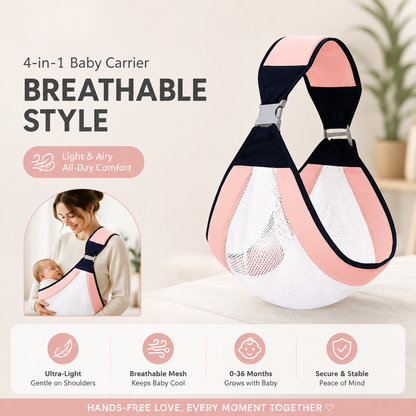 🎉 2026 Hot Sale ✨ Breathable Baby Carrier 👶