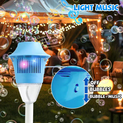 Standing Bubble Machine with Lights | Battery Operated | Fun for Family & Neighbors 🎉