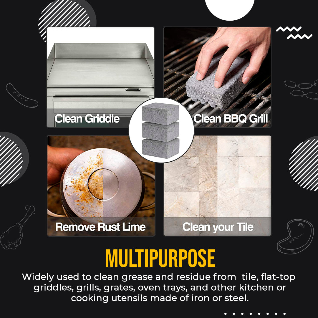 Grill Scrub & Grill Cleaning Stone