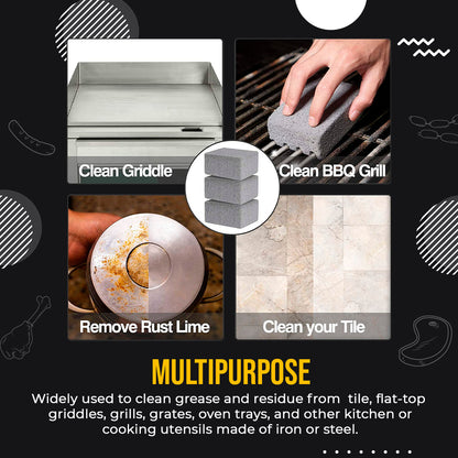 Grill Scrub & Grill Cleaning Stone