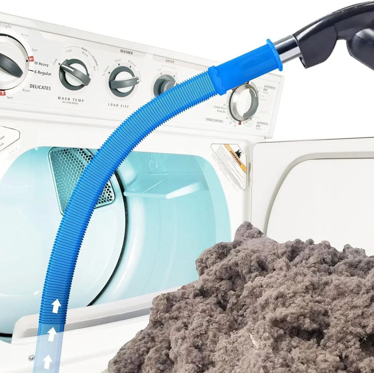 Dryer Vent Cleaner Kit Vacuum Hose