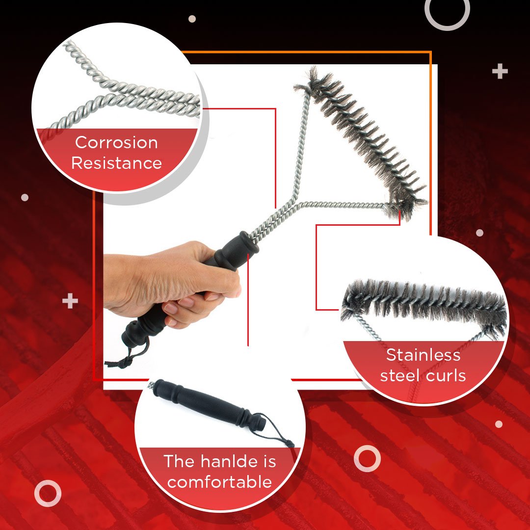 BBQ Grill Barbecue Kit Cleaning Brush