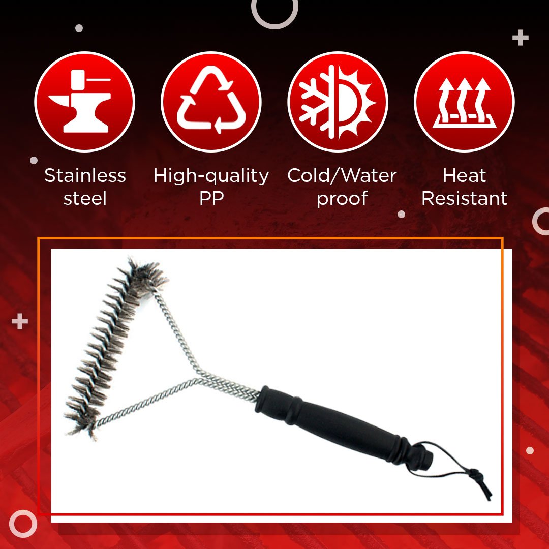 BBQ Grill Barbecue Kit Cleaning Brush