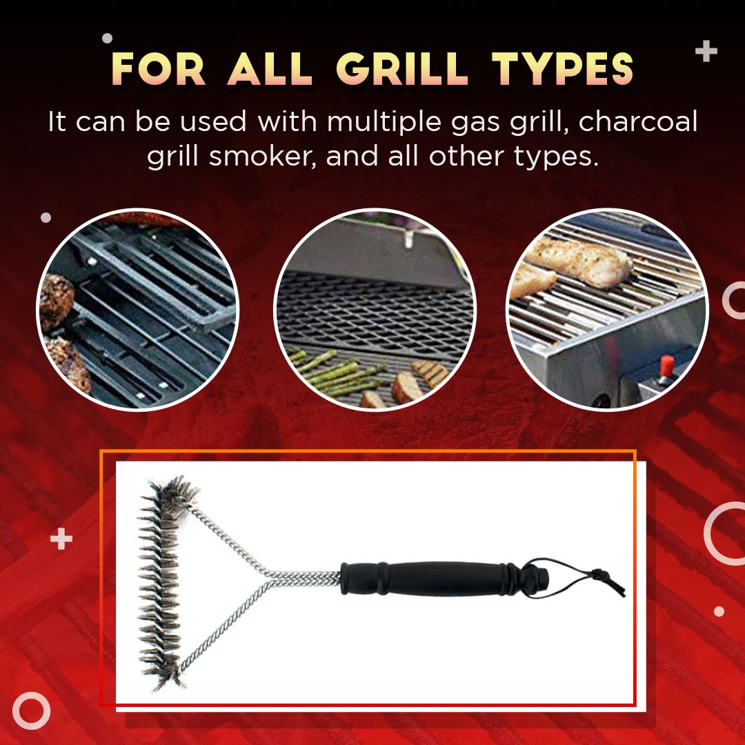 BBQ Grill Barbecue Kit Cleaning Brush
