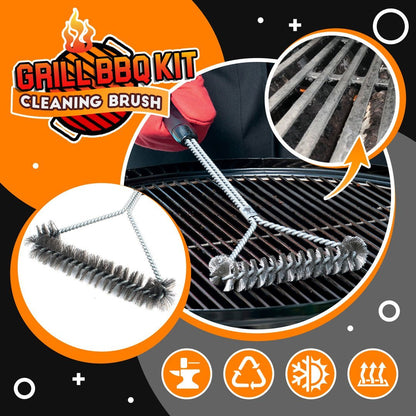 BBQ Grill Barbecue Kit Cleaning Brush