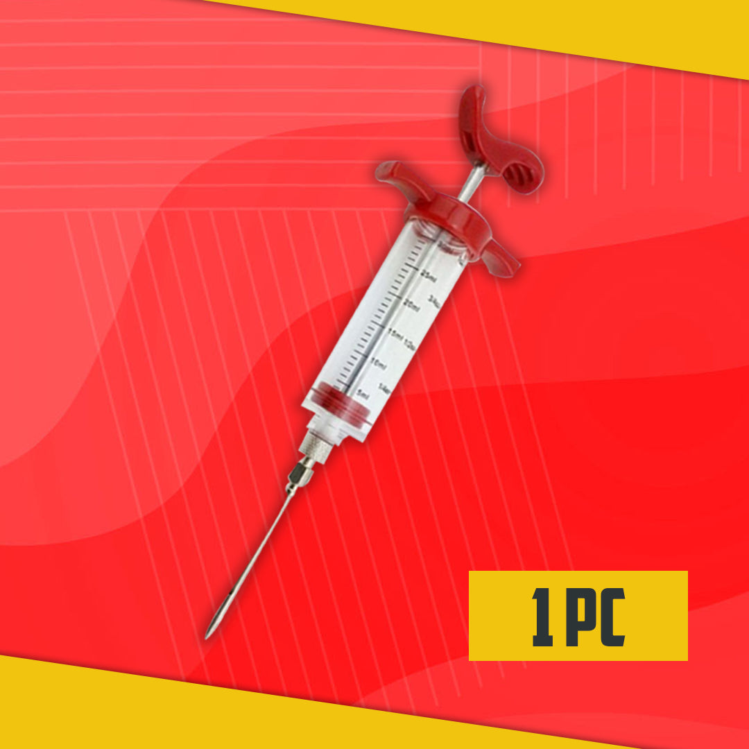 Meat Marinade Injector Syringe Kit