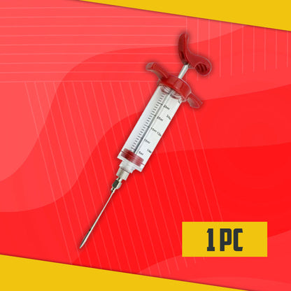 Meat Marinade Injector Syringe Kit