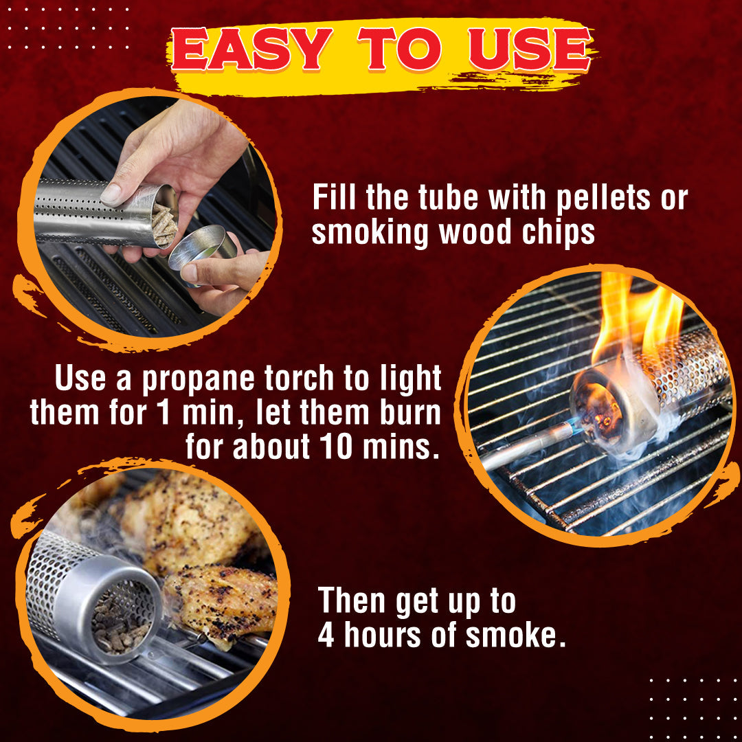 Barbecue Smoke Tube