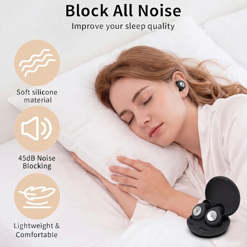 NeuralQuiet:The -45dB Bio-Pulse Sleep Sanctuary | Noise reduction earplugs