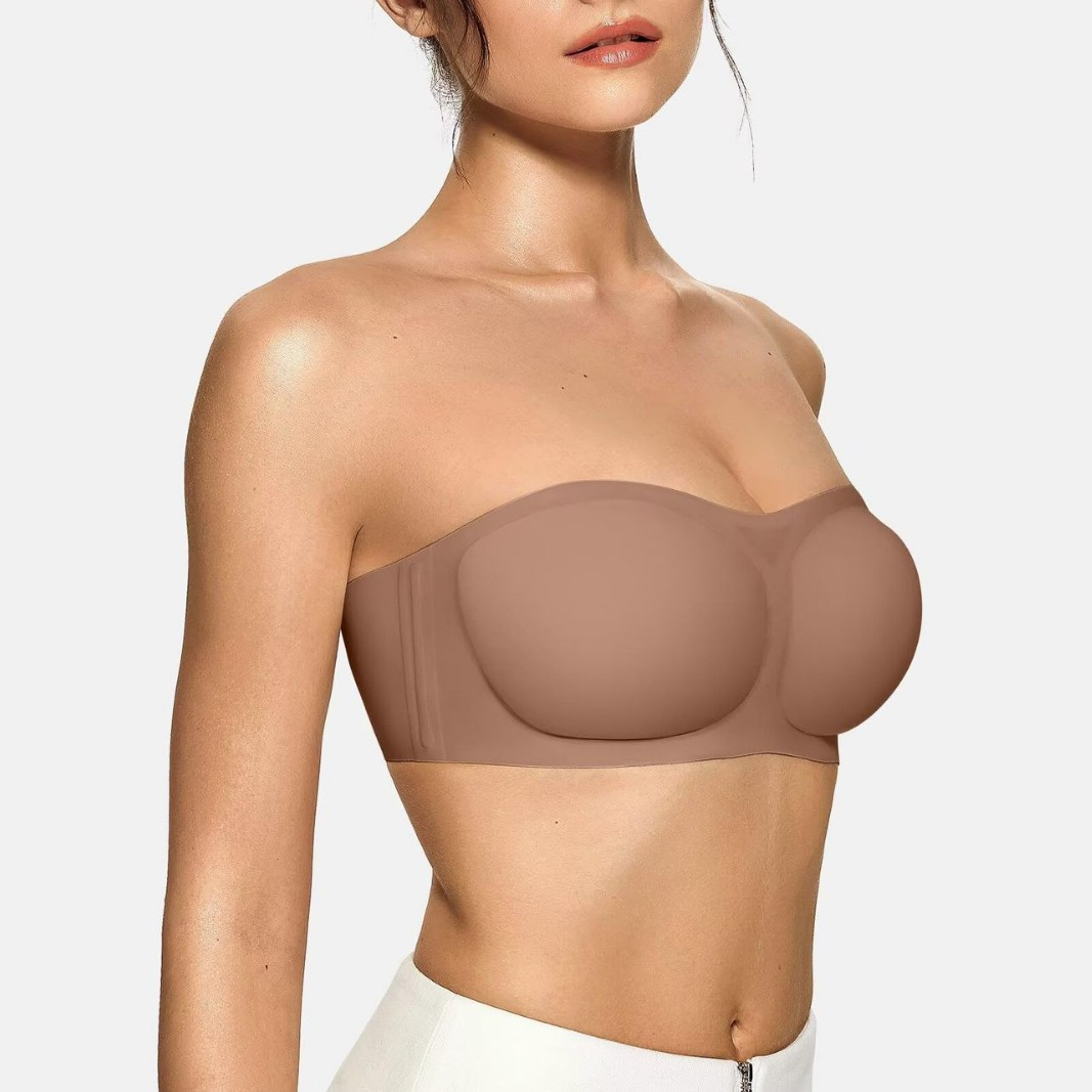 ✨ Strapless Push-Up BH – Onzichtbare Ondersteuning