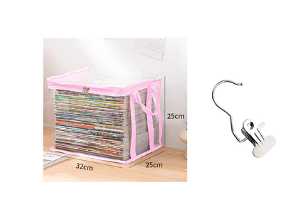 Large Heavy-Duty Thick Plastic Clear Storage Bag for Clothes, Moving & Storage