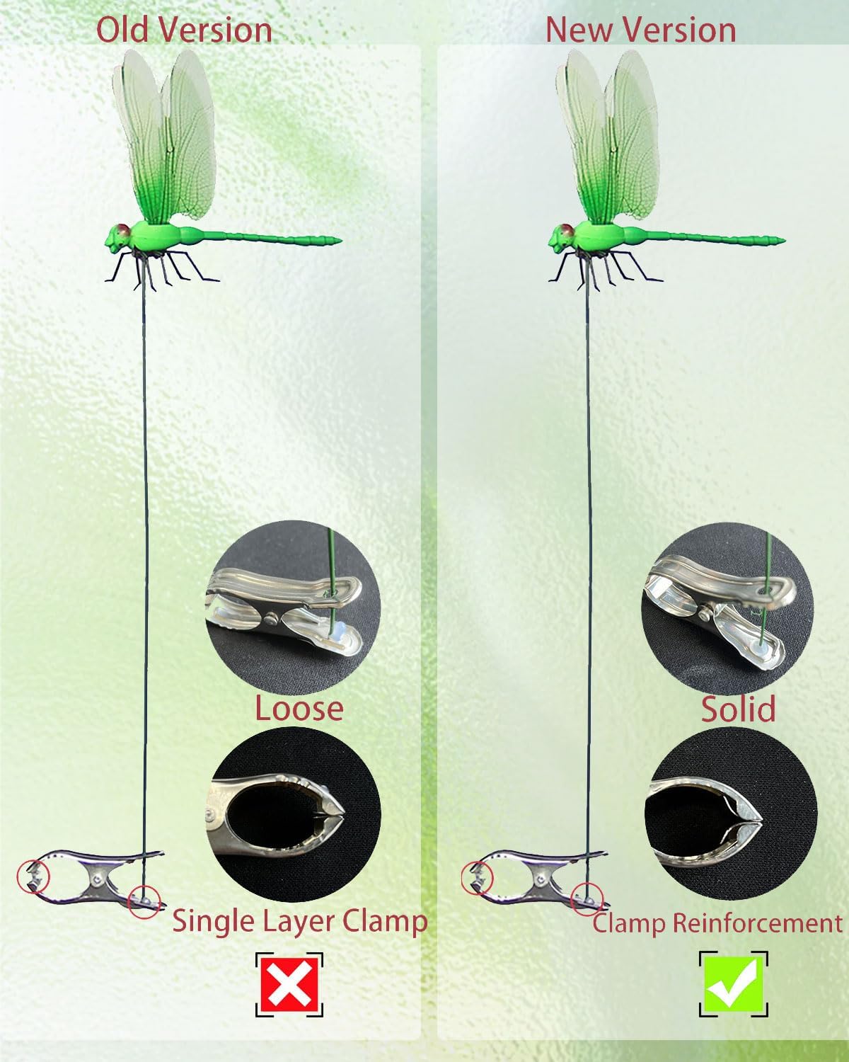 Dragonfly Clip Bug Repe Llent-Repels mosquitoes effectively