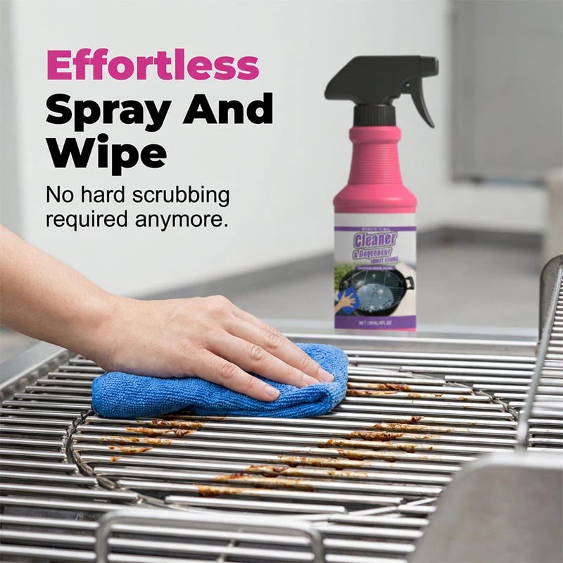 🔥HOT SALE 40% OFF🍖Fast-Acting Heavy-Duty Grill Degreaser Spray