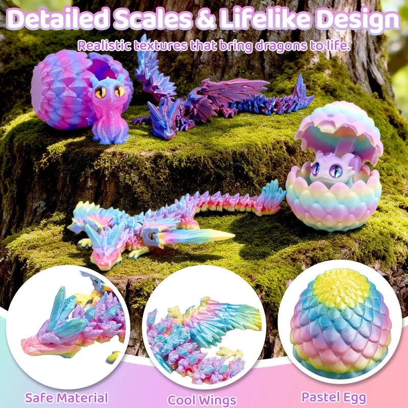 ✨🐉Easter toys-  3D Printed Dragon Egg