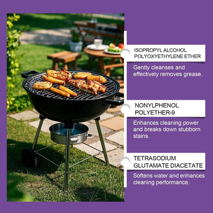 🔥HOT SALE 40% OFF🍖Fast-Acting Heavy-Duty Grill Degreaser Spray