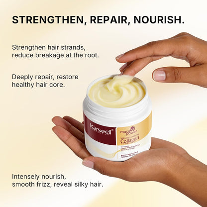 🔥 Special Add-On Offer-Karseell Collagen Hair Repair Mask