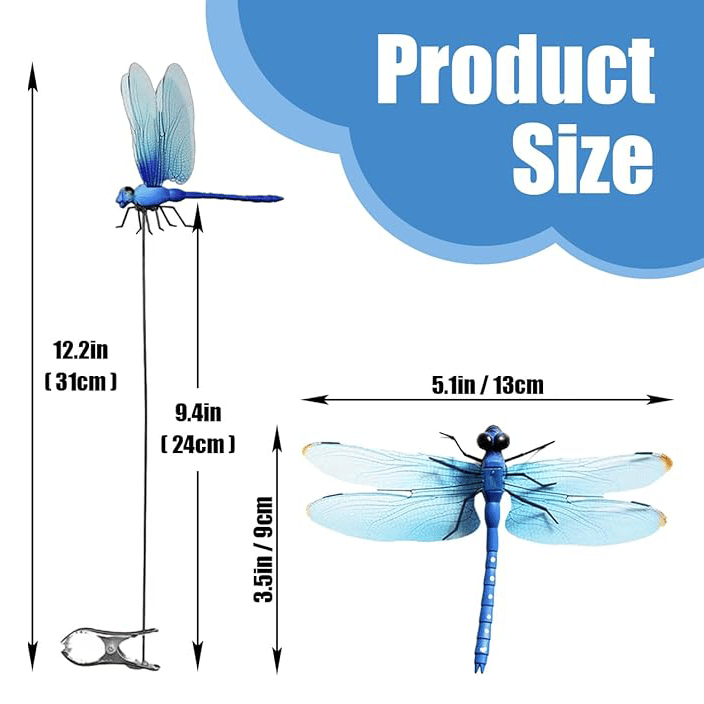 Dragonfly Clip Bug Repe Llent-Repels mosquitoes effectively