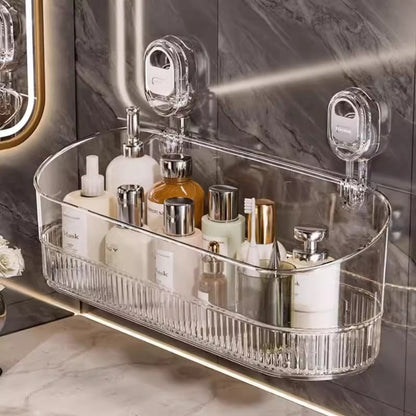 🔥No-Drill Bathroom Suction Storage Box