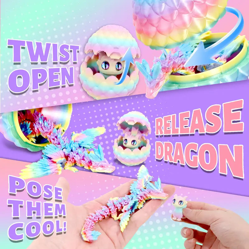 ✨🐉Easter toys-  3D Printed Dragon Egg