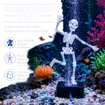 💀Dancing Skeleton Aquarium Bubbler