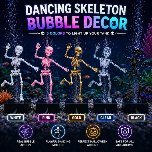 💀Dancing Skeleton Aquarium Bubbler