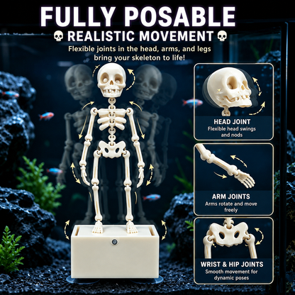 💀Dancing Skeleton Aquarium Bubbler