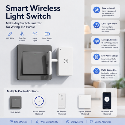 😌 Lazy Home Button💡Smart Switch Robot