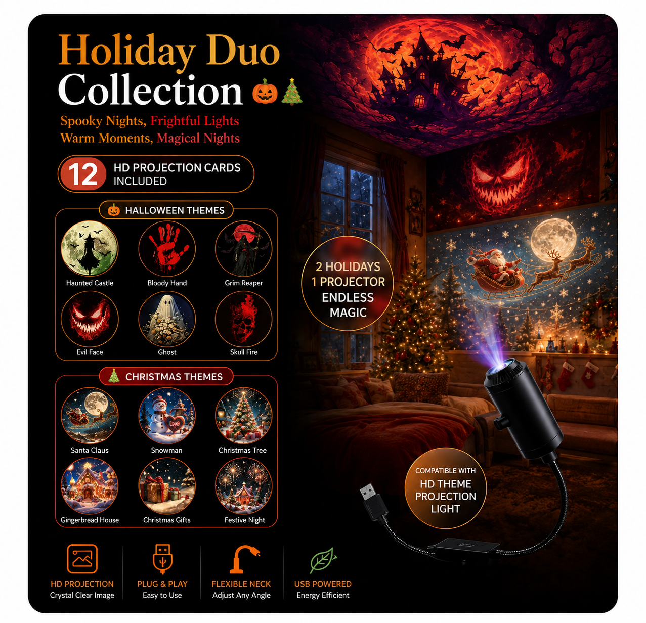 🎃🎄 Holiday Duo