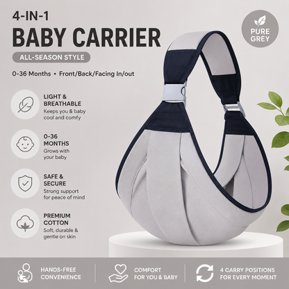 🎉 2026 Hot Sale ✨ Breathable Baby Carrier 👶