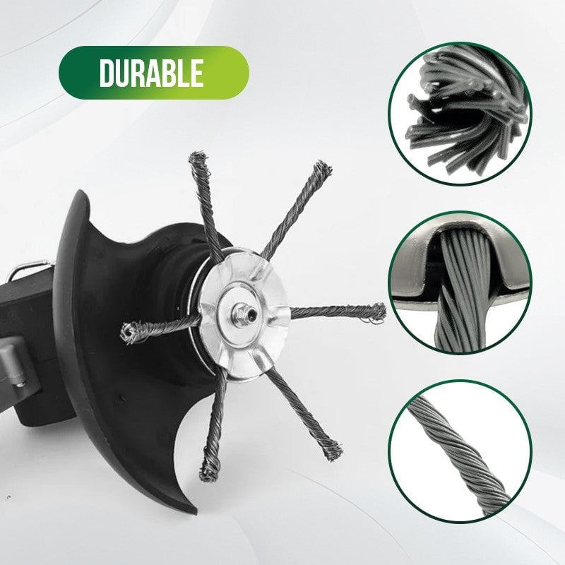 🎁Hot Sale 49% OFF🔥Universal Steel Wire Trimmer Head Replacement-Heavy-Duty Weed Brush Cutter
