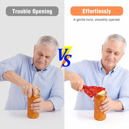 Uinxan Jar Opener for Weak Hands & Seniors with Arthritis