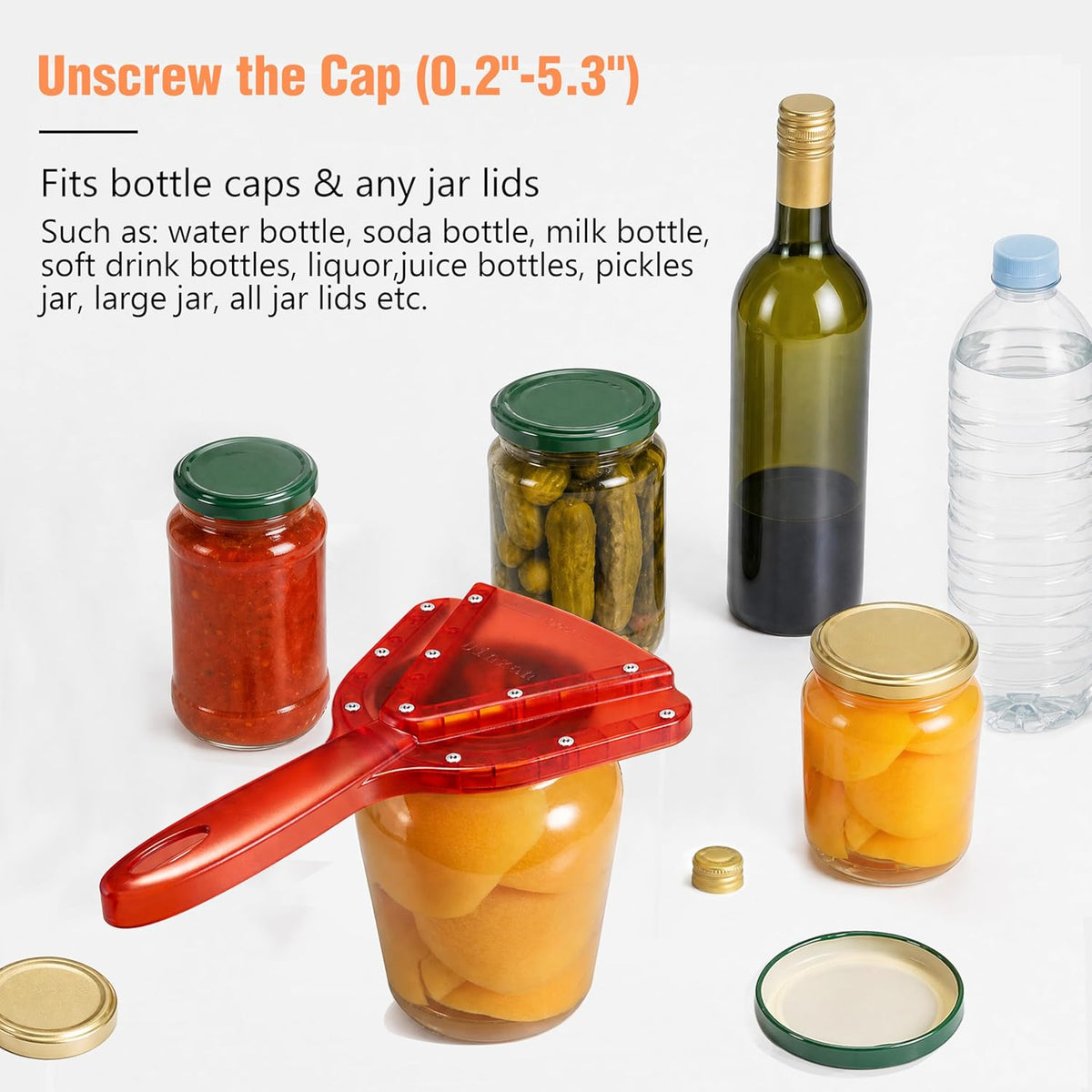 Uinxan Jar Opener for Weak Hands & Seniors with Arthritis
