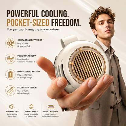 🔥 Customers Also Love This!❄️Mini Cooling Fan
