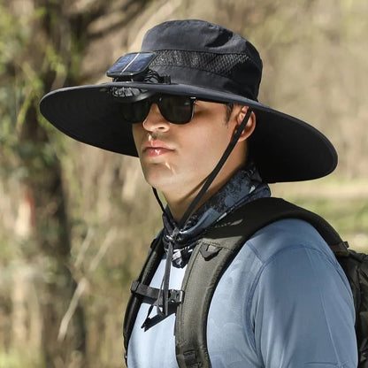 🔥Summer Hot Sale 49% OFF⚡2026 New Ultralight Solar Fan Sun Hat🎁