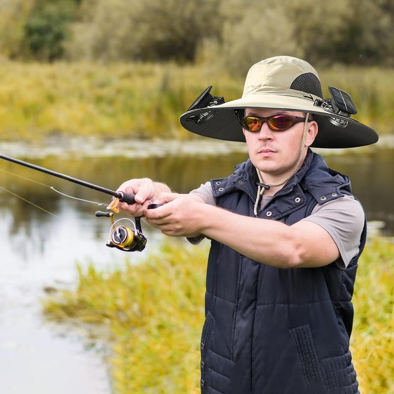 🔥Summer Hot Sale 49% OFF⚡2026 New Ultralight Solar Fan Sun Hat🎁