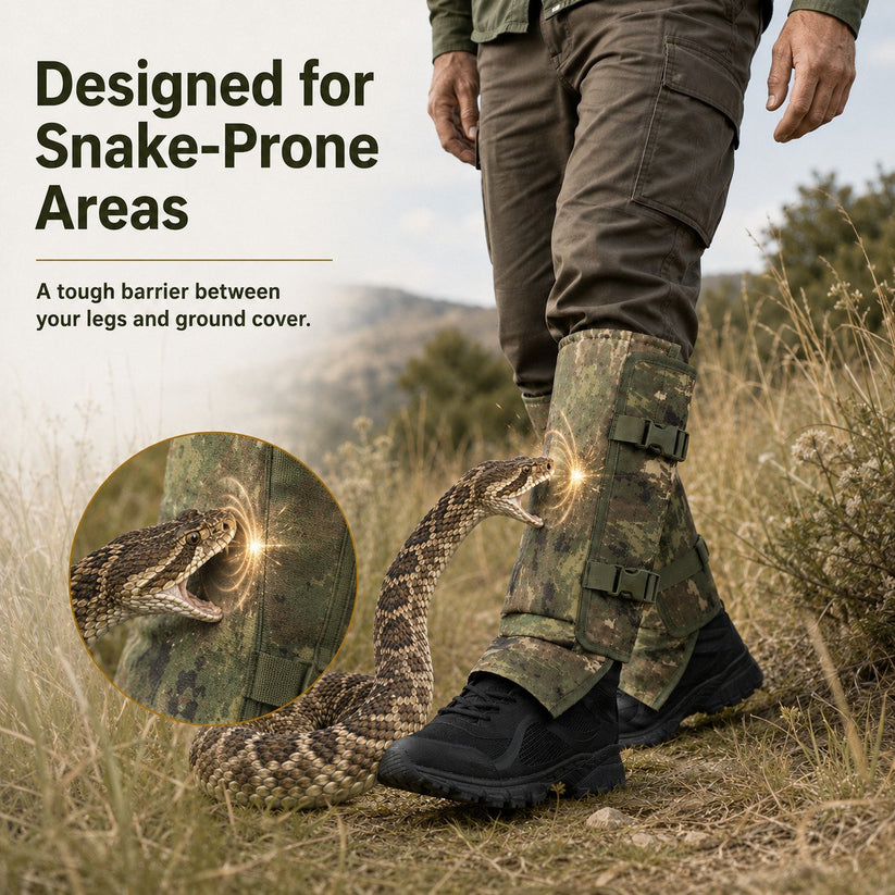 📢📢Popular This Week ⏰Outdoor Protective Leg Gaiters for Hiking and Hunting