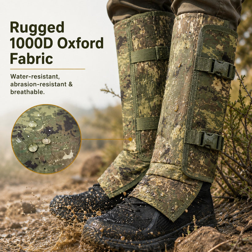 📢📢Popular This Week ⏰Outdoor Protective Leg Gaiters for Hiking and Hunting