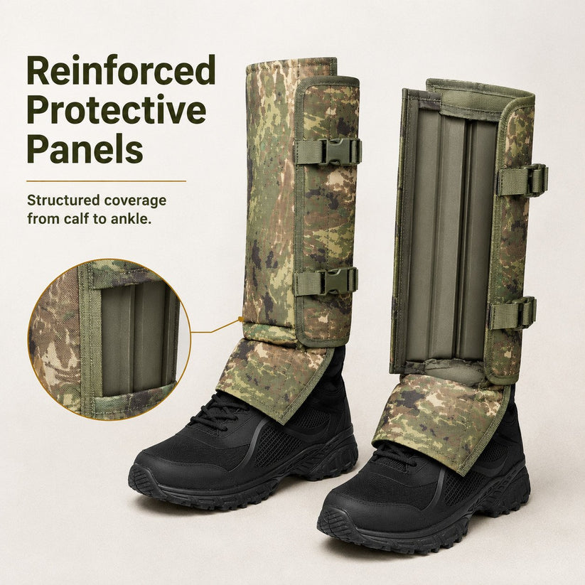 📢📢Popular This Week ⏰Outdoor Protective Leg Gaiters for Hiking and Hunting