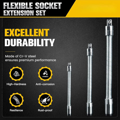 Workshop Essential💖Socket Ratchet Wrench Set