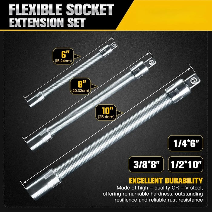 Workshop Essential💖Socket Ratchet Wrench Set