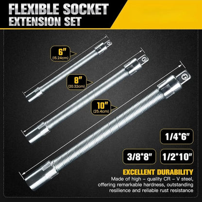 Workshop Essential💖Socket Ratchet Wrench Set