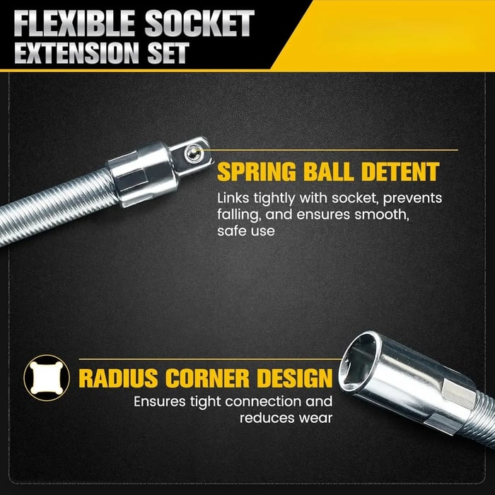 Workshop Essential💖Socket Ratchet Wrench Set