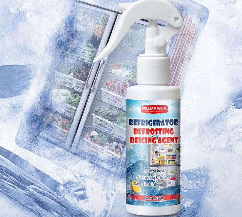 🧊 Buy 2 Get 1 Free | Defrosting Spray for Fridge Freezer 🎁 Includes Free Spatula