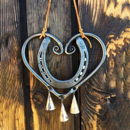 100% Handmade | The Horseshoe Heart Wind Chime ❤
