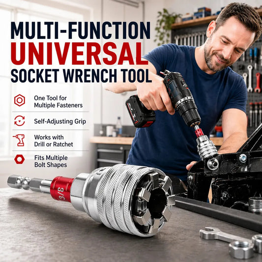 🚗HOT SALE THIS WEEK🔥 Multi-Function Universal Socket Wrench Tool