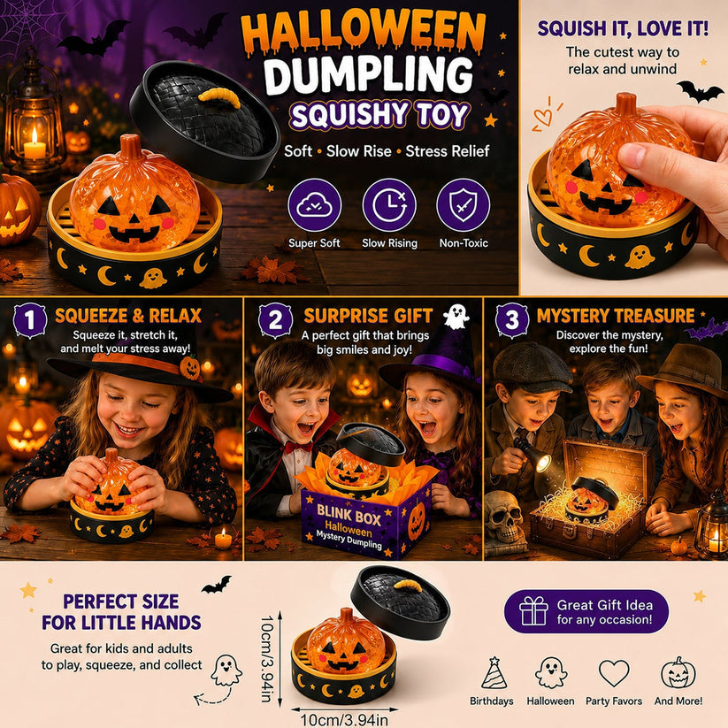 👻 Last Day 50% OFF – Adorable Halloween Ghost Squishies🖐️