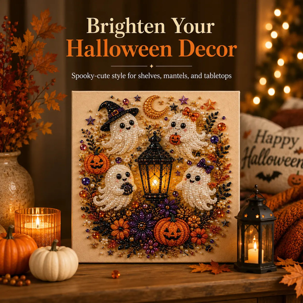 ✨ Halloween Pearl Art DIY Kit