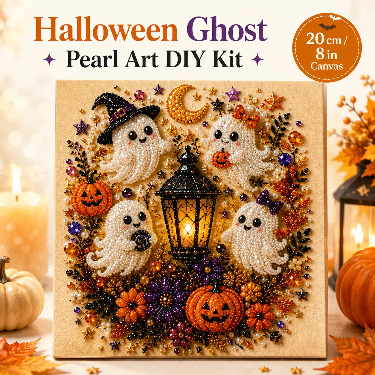 ✨ Halloween Pearl Art DIY Kit
