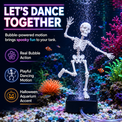 💀Dancing Skeleton Aquarium Bubbler